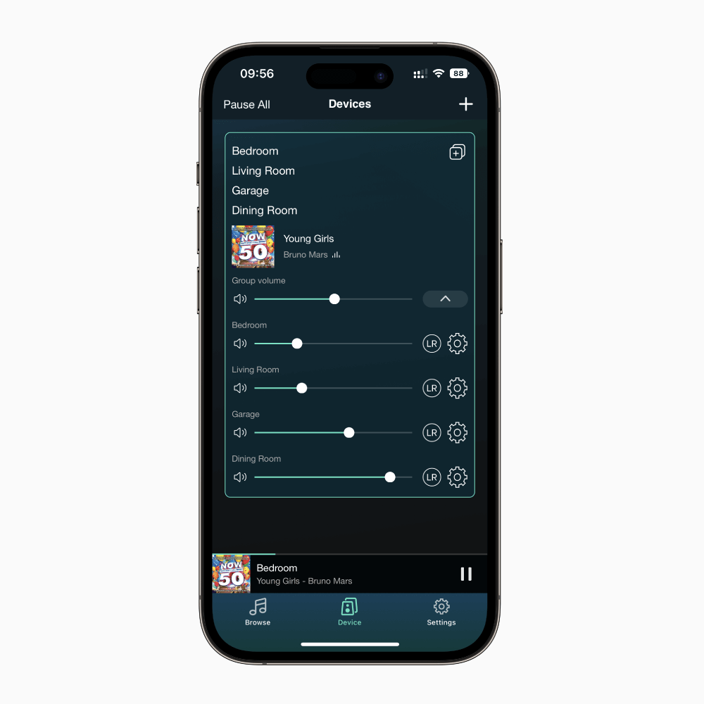 multiroom control